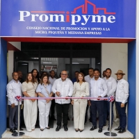 En Sosúa: Fabricio Gómez Mazara inaugura  nuevas instalaciones de Promipyme